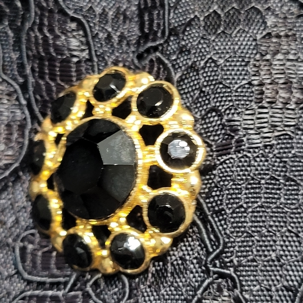 Vintage CHERYL KAYE Women's Dress Size S Black Lace Witchy Bella Elena Prairie - Picture 4 of 6
